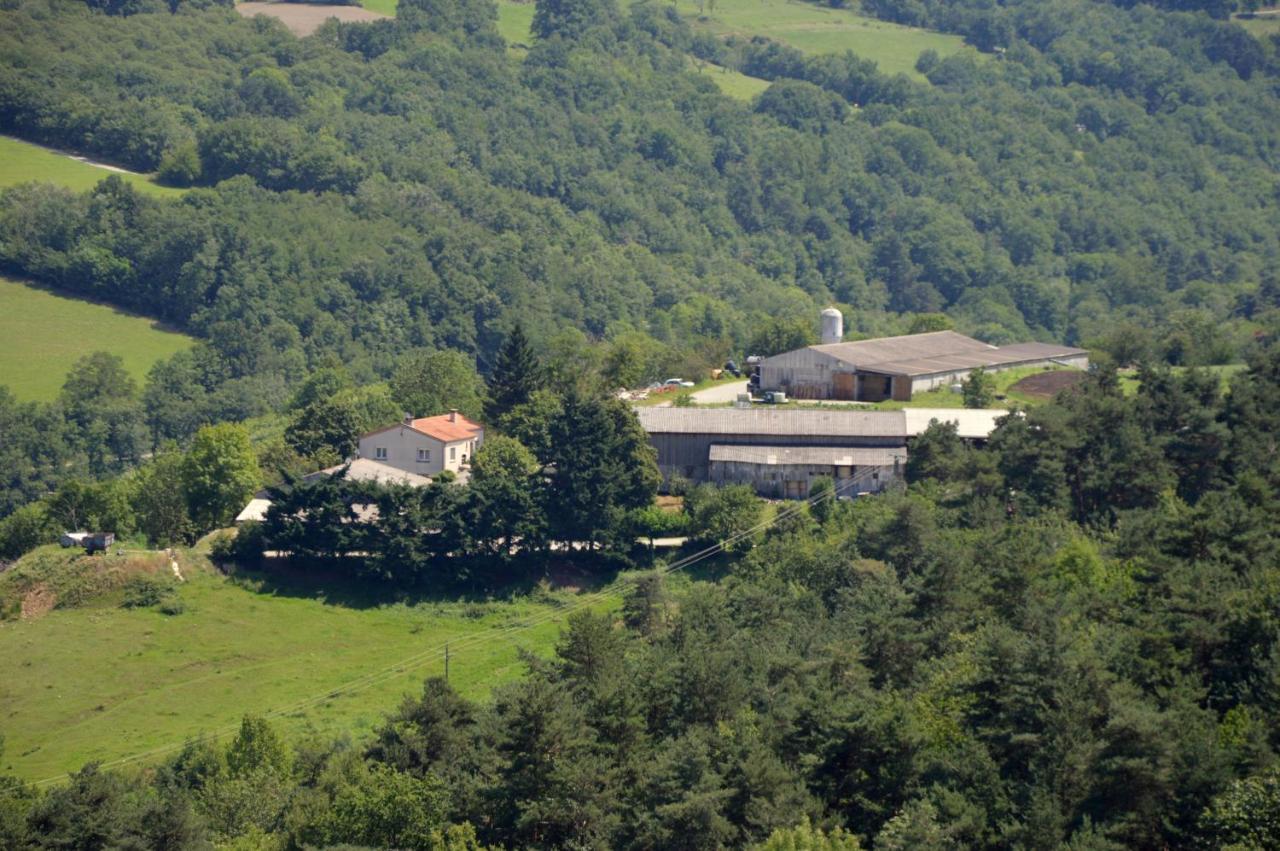 Gites A La Ferme De Bacon Saint-Sylvestre (Ardeche) Exterior foto